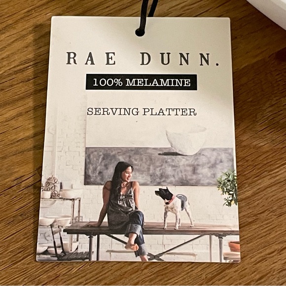 SOLD NEW Rae Dunn Melamine Serving Tray - Picture 4 of 5